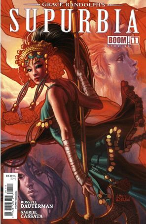 Supurbia (Grace Randolph's, Vol. 2) 11 published by Boom! with cover art by Emily Warren