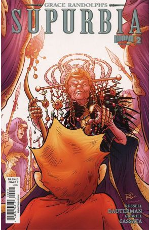 Supurbia (Grace Randolph's, Vol. 2) 2B published by Boom! with cover art by Russell Dauterman
