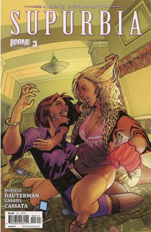 Supurbia (Grace Randolph's, Vol. 2) 3A published by Boom! with cover art by Stéphane Roux
