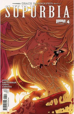 Supurbia (Grace Randolph's, Vol. 2) 4A published by Boom! with cover art by Russell Dauterman