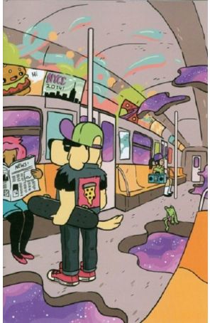 Teen Dog 1C published by Boom! with cover art by Jake Lawrence