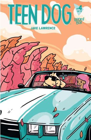 Teen Dog 4 published by Boom! with cover art by Jake Lawrence