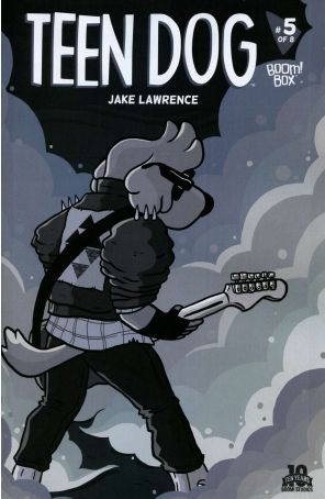 Teen Dog 5 published by Boom! with cover art by Jake Lawrence