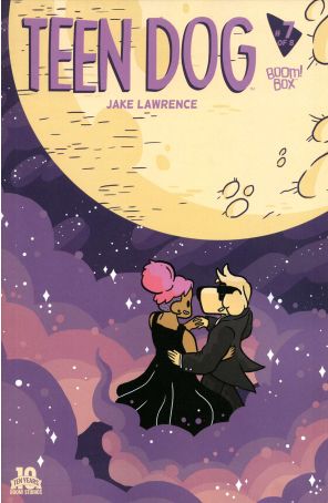 Teen Dog 7 published by Boom! with cover art by Jake Lawrence