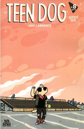 Teen Dog 8 published by Boom! with cover art by Jake Lawrence