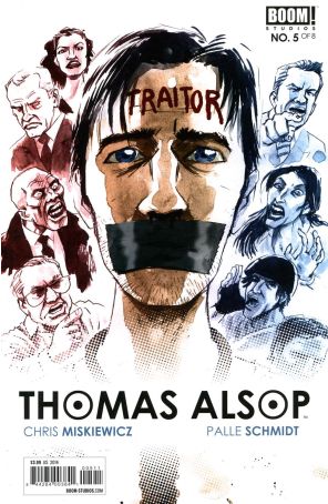 Thomas Alsop 5 published by Boom! with cover art by Palle Schmidt