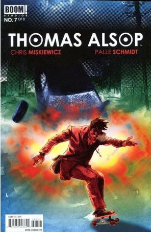 Thomas Alsop 7 published by Boom! with cover art by Palle Schmidt