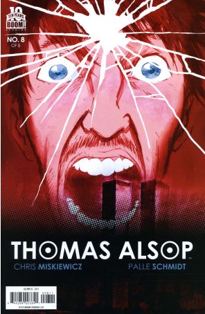 Thomas Alsop 8 published by Boom! with cover art by Palle Schmidt