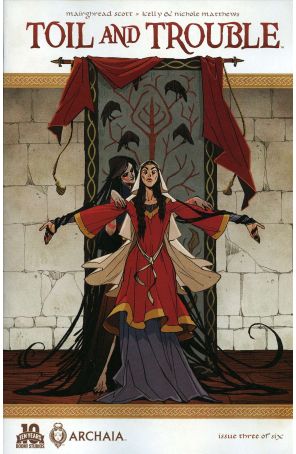 Toil and Trouble 3 published by Archaia with cover art by Kyla Vanderklugt