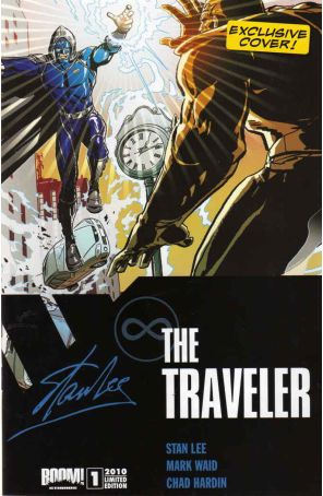 The Traveler (Stan Lee's) 1J published by Boom! with cover art by Chad Hardin