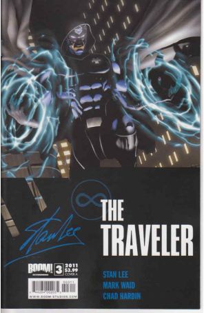 The Traveler (Stan Lee's) 3A published by Boom! with cover art by Scott Clark