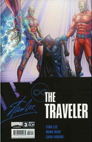 The Traveler (Stan Lee's) 3B published by Boom! with cover art by Chad Hardin