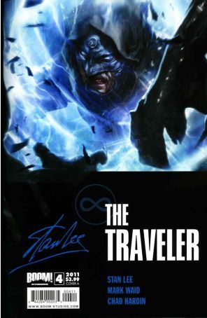 The Traveler (Stan Lee's) 4A published by Boom! with cover art by Francesco Mattina
