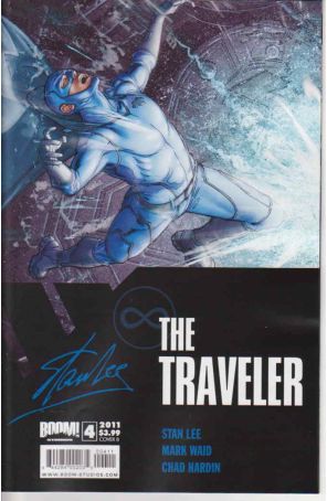 The Traveler (Stan Lee's) 4B published by Boom! with cover art by Chad Hardin