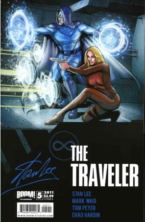 The Traveler (Stan Lee's) 5B published by Boom! with cover art by Chad Hardin