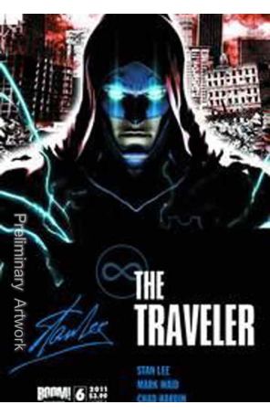 The Traveler (Stan Lee's) 6A published by Boom! with cover art by Scott Clark