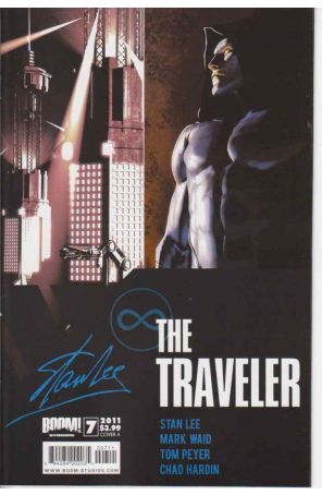 The Traveler (Stan Lee's) 7A published by Boom! with cover art by Scott Clark