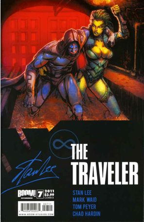 The Traveler (Stan Lee's) 7B published by Boom! with cover art by Chad Hardin