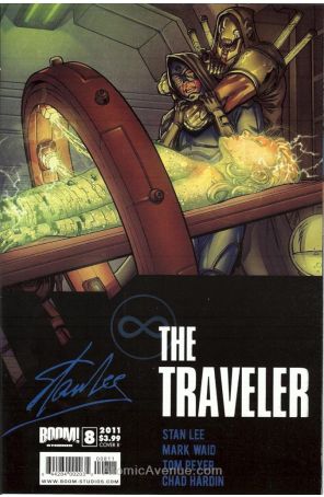 The Traveler (Stan Lee's) 8B published by Boom! with cover art by Chad Hardin