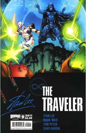 The Traveler (Stan Lee's) 9 published by Boom! with cover art by Chad Hardin