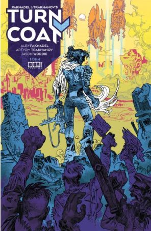 Turncoat 1 published by Boom! with cover art by Artyom Trakhanov