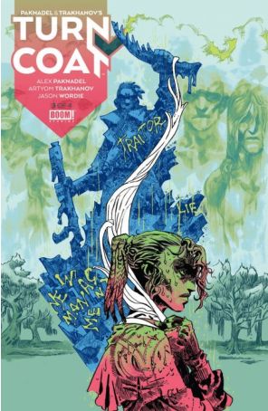Turncoat 3 published by Boom! with cover art by Artyom Trakhanov