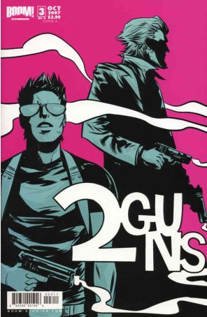 Two Guns 3A published by Boom! with cover art by Kristian Donaldson