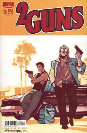 Two Guns 3B published by Boom! with cover art by Rafael Albuquerque