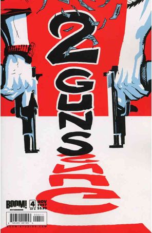 Two Guns 4 published by Boom! with cover art by Kristian Donaldson
