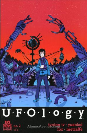 Ufology 2 published by Boom! with cover art by Matthew Fox