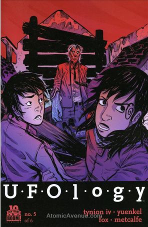 Ufology 5 published by Boom! with cover art by Matthew Fox