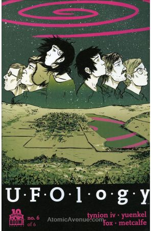 Ufology 6 published by Boom! with cover art by Matt Fox