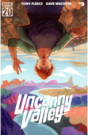 Uncanny Valley 9A published by Boom! with cover art by Dave Wachter