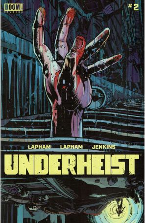 Underheist 2A published by Boom! with cover art by David Lapham