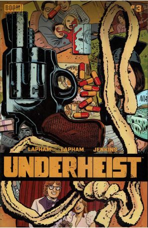 Underheist 3A published by Boom! with cover art by David Lapham