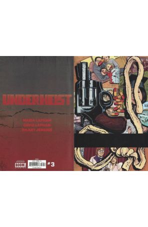 Underheist 3C published by Boom! with cover art by David Lapham