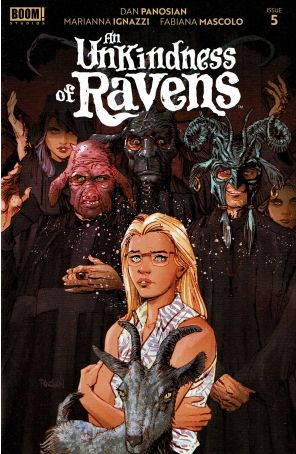 Unkindness of Ravens, An 5A published by Boom! with cover art by Dan Panosian