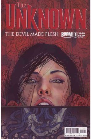 The Unknown: The Devil Made Flesh 1A published by Boom! with cover art by Erik Jones