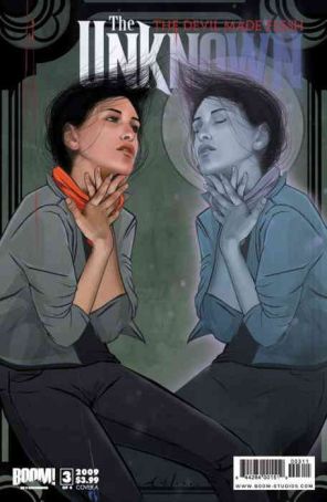The Unknown: The Devil Made Flesh 3A published by Boom! with cover art by Erik Jones