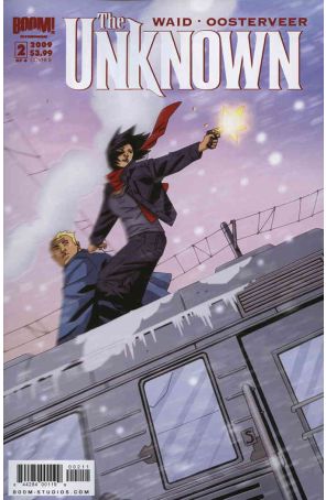 The Unknown 2B published by Boom! with cover art by Matthew Dow Smith