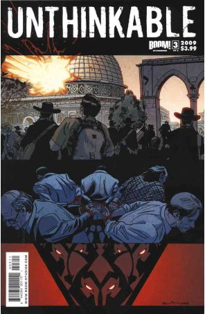 Unthinkable 3 published by Boom! with cover art by Paul Azaceta