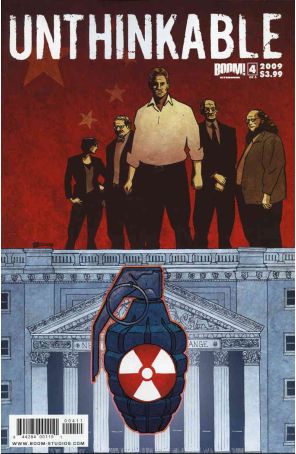 Unthinkable 4 published by Boom! with cover art by Paul Azaceta