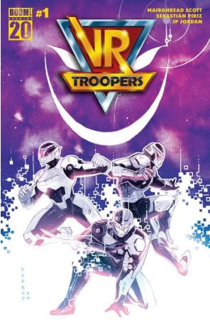 VR Troopers 1M published by Boom! with cover art by Karen S. Darboe