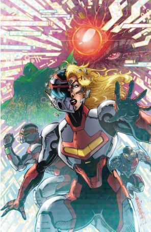 VR Troopers 3E published by Boom! with cover art by Alex Milne