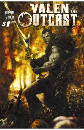 Valen the Outcast 1A published by Boom! with cover art by Liam Sharp