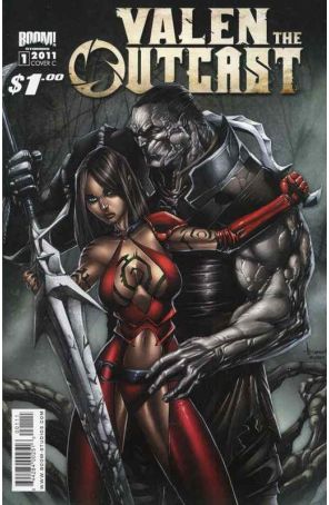 Valen the Outcast 1C published by Boom! with cover art by Alé Garza