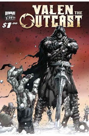 Valen the Outcast 1D published by Boom! with cover art by Trevor Hairsine