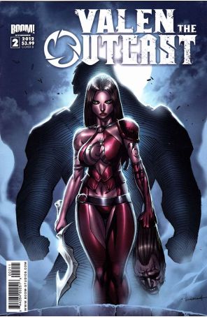 Valen the Outcast 2B published by Boom! with cover art by Alé Garza