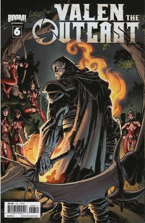 Valen the Outcast 6A published by Boom! with cover art by Khary Randolph