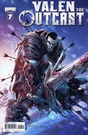 Valen the Outcast 7A published by Boom! with cover art by Khary Randolph